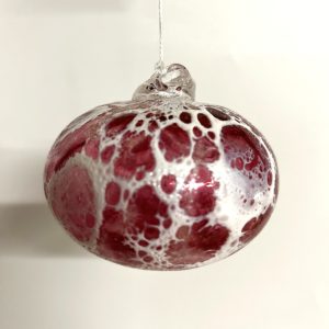 Boule de Noël Rouge