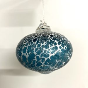 Boule de Noël Bleu foncé