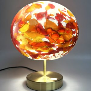 Luminaire "Feuille de Verre" colorée